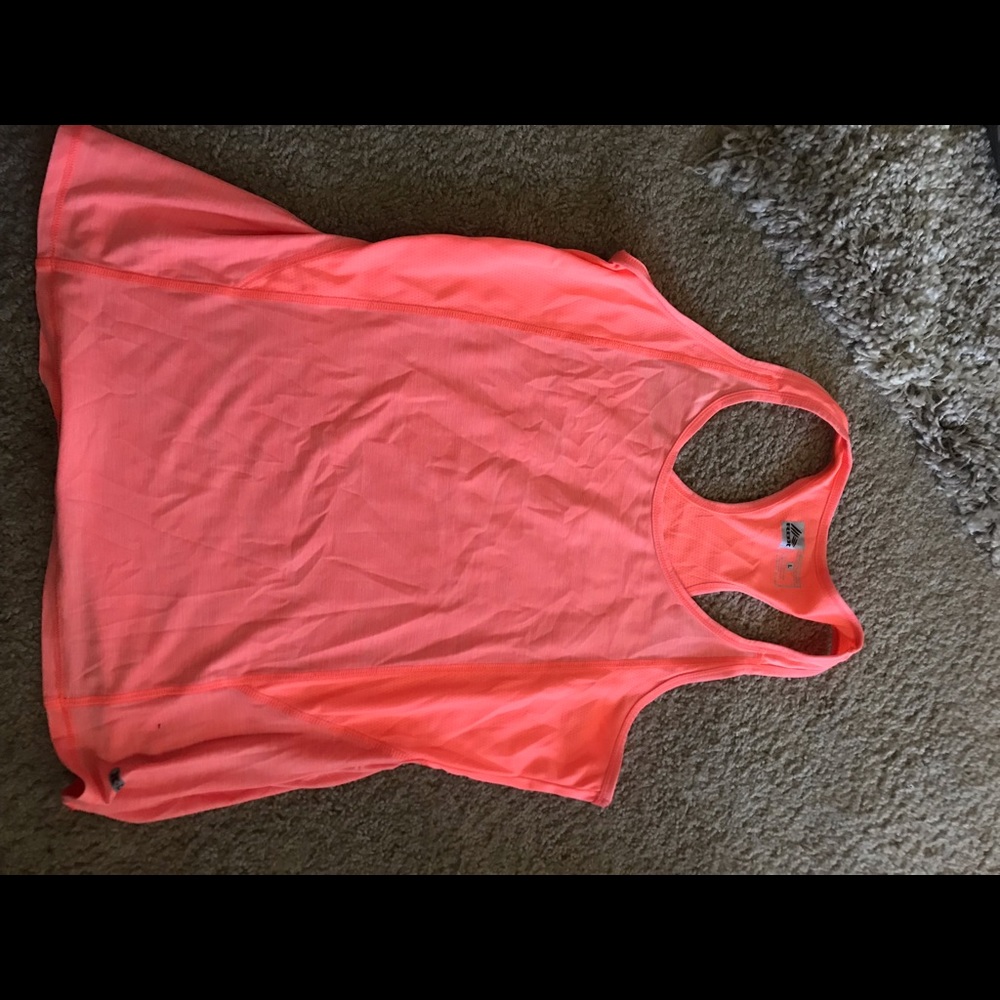 Orange Workout Top